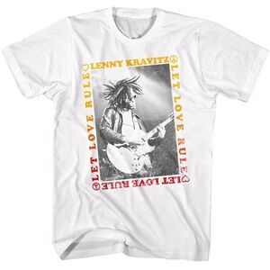 Lenny Kravitz Let Love Rule T-Shirt Fan Tee